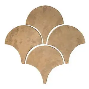 Artillo 8" Conche Concrete Tile Caqui