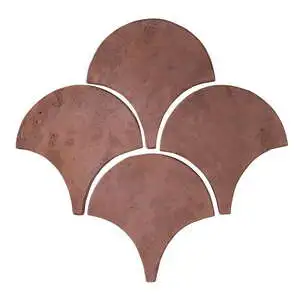 Artillo 8" Conche Concrete Tile City Hall Red