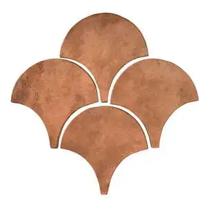 Artillo 8" Conche Concrete Tile Cotto Dark