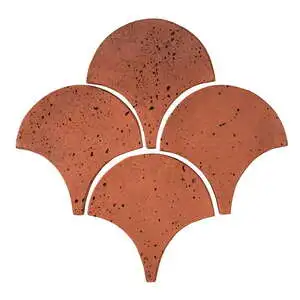 Artillo 8" Conche Concrete Tile Mission Red