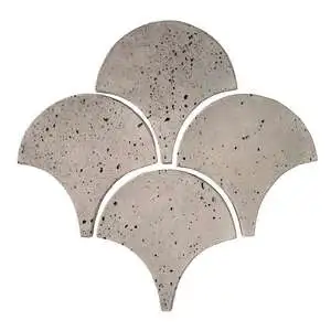 Artillo 8" Conche Concrete Tile Natural Gray