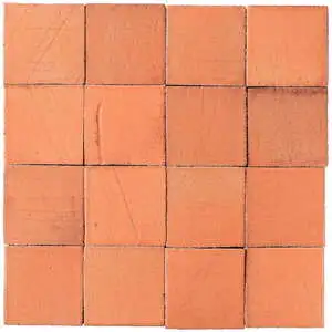 Clara Tierra Madre High Fire Ceramic Tile Cantaloupe