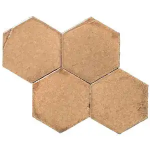 Clara Tierra Madre 4" Hexagon Latte