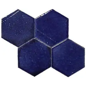 Clara Tierra Madre 4" Hexagon Royal