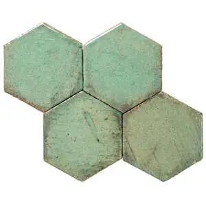 Clara Tierra Madre 4" Hexagon Bermuda