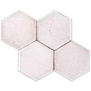 Clara Tierra Madre 4" Hexagon Vanilla