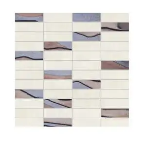 White Mosaico Metal