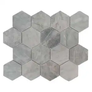 Hexagon Italian Grey Honed