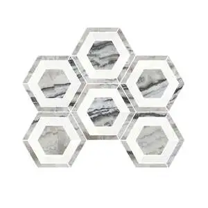 Indian Sunset Mosaico Esagono