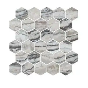 Indian Sunset Mosaico Esagono