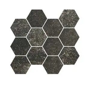 Black Mosaico Esagono