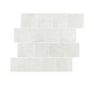 White Mosaico 3D Square