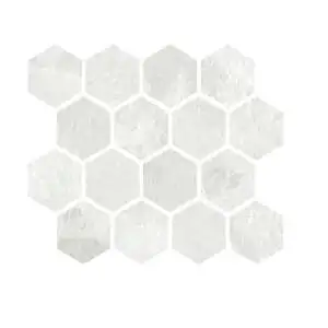 White Mosaico Esagono