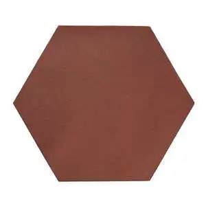 Monrovia Hexagon High Fire Ceramic Tile Braun