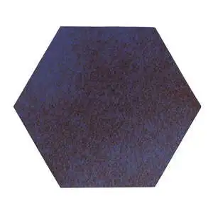 Monrovia Hexagon High Fire Ceramic Tile Persian Blue