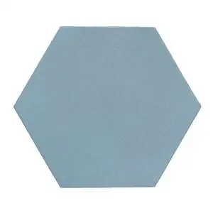 Monrovia Hexagon High Fire Ceramic Tile Turquoise