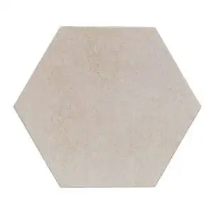Monrovia Hexagon High Fire Ceramic Tile Walnut Spice