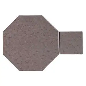 Monrovia Octagon Set High Fire Ceramic Tile Ash