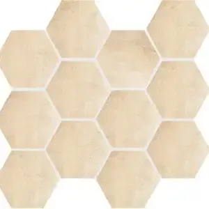 Beige Mosaico Esagono Beige Mosaico Esagono