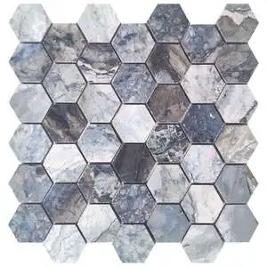 Mystic Ocean Matte Hexagon
