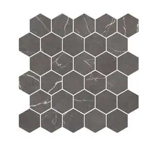 New Style Dark Mosaico Esagono su rete