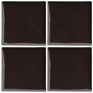 Oleson High Fire Ceramic Tile Licorice