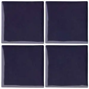 Oleson High Fire Ceramic Tile Midnight Blue