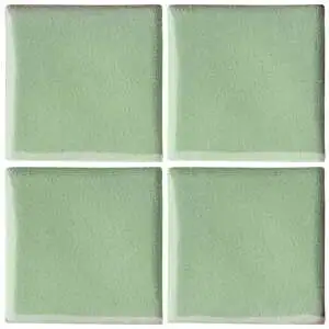 Oleson High Fire Ceramic Tile Peppermint