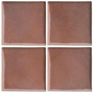 Oleson High Fire Ceramic Tile Plum