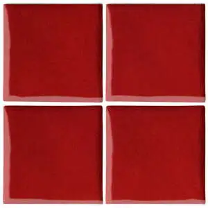 Oleson High Fire Ceramic Tile Radish