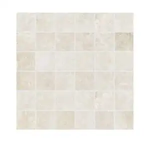 Avorio Mosaico 5x5 su rete Avorio Mosaico 5x5 su rete