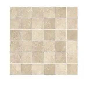 Beige Mosaico 5x5 su rete