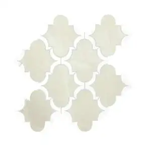 Premium Onyx Mosaico Arabesque su rete Premium Onyx Mosaico Arabesque su rete