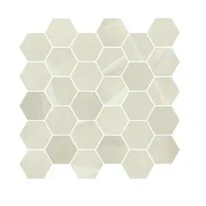 Premium Onyx Mosaico Esagono su rete