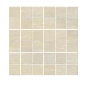 Beige Mosaico 5x5 su rete