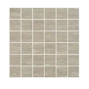 Taupe Mosaico 5x5 su rete