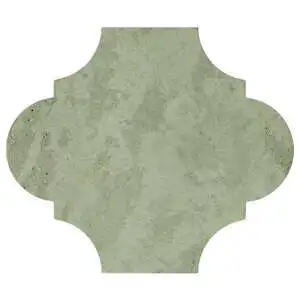 Roman Tile 15x18 San Felipe Ocean Green Light