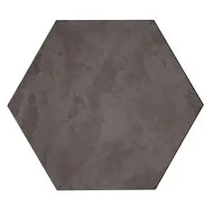 Roman 8" Hexagon Charcoal