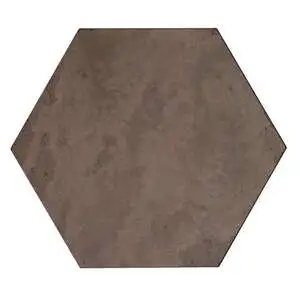 Roman 8" Hexagon Cotto Chocolate
