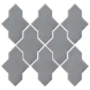 Studio Field Arabesque Pattern 2A High Fire Ceramic TiBattleship