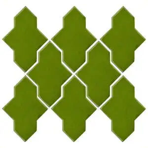 Studio Field Arabesque Pattern 2A High Fire Ceramic Jalapeno