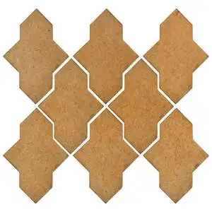 Studio Field Arabesque Pattern 2A High Fire Ceramic Yellowstone