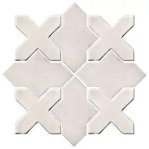 Studio Field Arabesque Pattern 2B High Fire Ceramic Guacamole