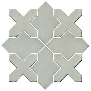 Studio Field Arabesque Pattern 2B High Fire Ceramic Ice Storm