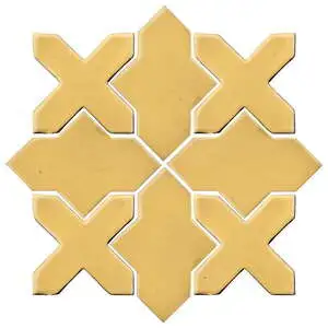 Studio Field Arabesque Pattern 2B High Fire Ceramic Lemon Scent