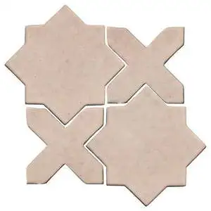 Studio Field Arabesque Pattern 2C High Fire Ceramic Alabaster