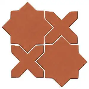 Studio Field Arabesque Pattern 2C High Fire Cerami Chocolate Bar