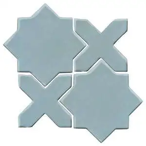 Studio Field Arabesque Pattern 2C High Fire Ceramic Tile Igloo