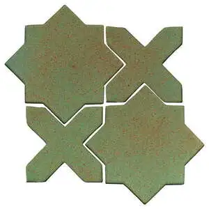 Studio Field Arabesque Pattern 2C High Fire Ceramic Light Copper