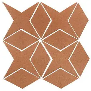 Studio Field Arabesque Pattern 4 High Fire Ceramic Beechnut